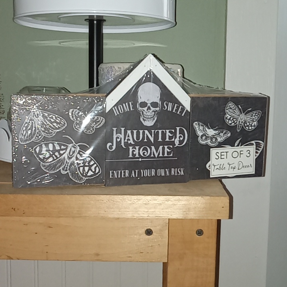 Halloween table decor, set of 3